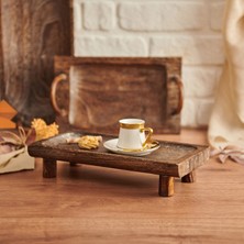 Bambum Arvina Ayaklı Sunum Tepsisi - Küçük