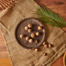 Bambum Patrin Yuvarlak Tabak - Büyük