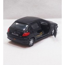 Peugeot 206 Model Araba - Metal - Çekbrak | 13CM