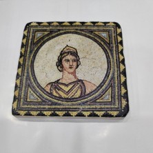 Dekoratif Figürlü Doğal Taş Banyo Gider Kapağı Süsü Tekli 10X10 cm