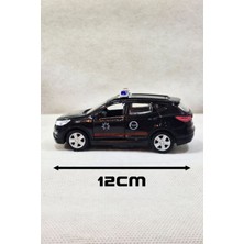 Işıklı ve Sesli Polis Araba | Metal Çek Bırak Polis Oyuncak Araba | Model Polis Aracı 1:36 12CM