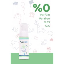 Baby Icon Bebek Köpük Şampuanı Vegan Doğal Içerikli Konak Önleyici Şampuan 150 ml