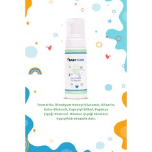 Baby Icon Bebek Köpük Şampuanı Vegan Doğal Içerikli Konak Önleyici Şampuan 150 ml