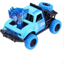 Transformer Çarpışan Oyuncak Araba 4x4 Ses ve Işık Efektleri | Sürtmeli Metal Die Cast