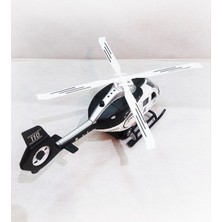 Metal Helikopteri Oyuncak | Işıklı ve Sesli | Çekbırak