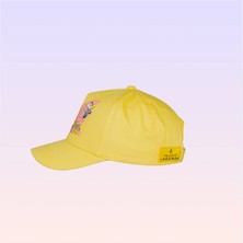 Nickelodeon Nickelodeon Sünger Bob Kare Pantolon Figürlü Sarı Dad Hat Şapka