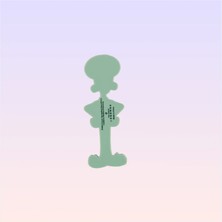 Nickelodeon Nickelodeon Sünger Bob Squidward Figürlü Magnet