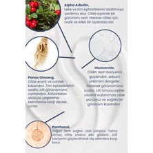 Leke Karşıtı Arbutin Serum (Alpha-Arbutin, Niacinamide, Panthenol, Ginseng)