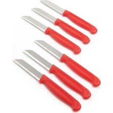 Masse Handy ArYıldız 6'lı Meyve Bıçağı - Kırmızı