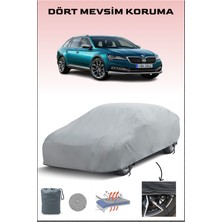 Skoda Superb 4 Combi ile Uyumlu Oto Branda, Araba Brandası, Su ve Güneş Geçirmez Araba Çadırı