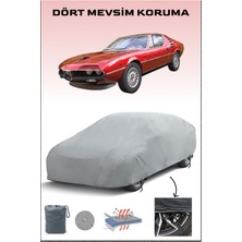 Breen Alfa Romeo Montreal ile Uyumlu Oto Branda, Araba Brandası, Su ve Güneş Geçirmez Araba Çadırı