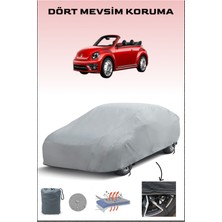 Breen Volkswagen Beetle Convertible ile Uyumlu Oto Branda, Araba Brandası, Su ve Güneş Geçirmez Araba Çadırı