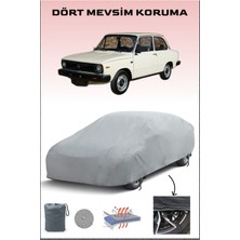 Breen Volvo 66 ile Uyumlu Oto Branda, Araba Brandası, Su ve Güneş Geçirmez Araba Çadırı