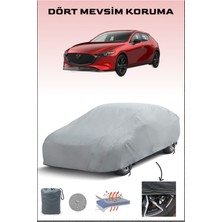 Breen Mazda 3 4 Hatchback ile Uyumlu Oto Branda, Araba Brandası, Su ve Güneş Geçirmez Araba Çadırı