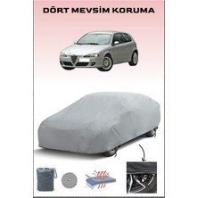 Breen Alfa Romeo 147 ile Uyumlu Oto Branda, Araba Brandası, Su ve Güneş Geçirmez Araba Çadırı