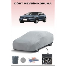 Breen Volvo C40 Recharge ile Uyumlu Oto Branda, Araba Brandası, Su ve Güneş Geçirmez Araba Çadırı