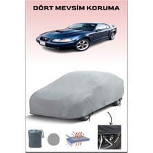 Ford Mustang 4 ile Uyumlu Oto Branda, Araba Brandası, Su ve Güneş Geçirmez Araba Çadırı
