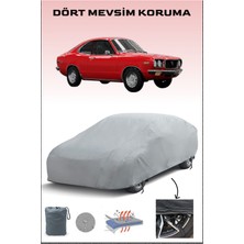 Breen Mazda Rx-3 Coupe ile Uyumlu Oto Branda, Araba Brandası, Su ve Güneş Geçirmez Araba Çadırı
