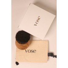 Vose  Doğal At Kılı Yüz Fırçası - Black Ball