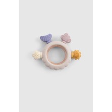 Little Gusto Silikon Ahşap Diş Kaşıyıcı