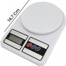 Techfit TF-1010 Digital Mutfak Tartısı - Beyaz