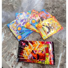 Dragonball Anime Kart Dragon Ball Kartlar 2 Paket 10 Adet Sert Parlak Özel Seri Oyun Kartları