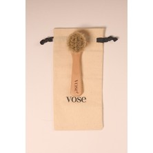 Vose 2' Li Set Doğal At Kılı (Vanilla) + Yüz Fırçası