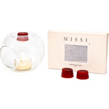 Missi 12'li Portakal Kokulu Balmumu Buhurdanlık Esansı