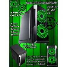 Warbox Hobit I3 7100 3.90GHZ 16GB Ram 240GB SSD 250GB HDD R7 240-4GB E.kartı 22" Monitör Masaüstü Bilgisayar