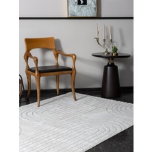 La Passion İskandinav  Salon Halısı Mutfak Halısı  Yolluk Beyaz Krem Halı Yumuşak Tozumaz Halı LP-01