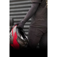 Kol Çorabı Güneş Korumalı Motosiklet Bisiklet Kol Çorabı- Siyah