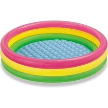 intex Wet Set Collection Şişme Taban 3 Boğumlu 86X25 cm Çocuk Bebek Havuzu
