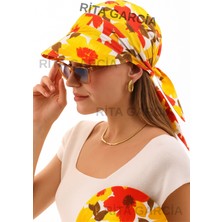 Safari Bağlamalı Siperli Bandana Vizör