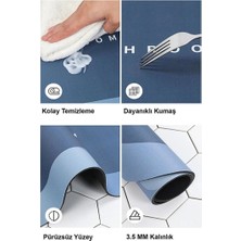 Ephase Banyo Paspası Kaymaz Tabanlı Banyo Matı Su Emici Özellik 40X60 cm