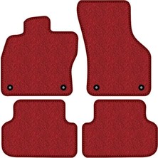 Opel Corsa C 5 Kapı 2005-2007 Halı Paspas Seti Kırmızı-