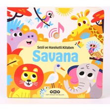 Sesli ve Hareketli Kitabım - Savana (Sesli Kitap) - Chantal Janisson