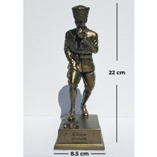 Büyük Taarruz Atatürk Heykeli Biblo - Büyük Boy (22 cm)
