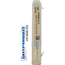 Bosphorus Tekmetal Kuru Manikür Uc Konik 012 mm Doğal Elmas Freze Manikür Uc Törpü Makinası Ucu