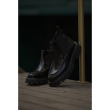 Brad Model Hakiki Natural Açma Deri Bot
