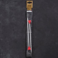 Alesta Nutural Addi Kalpli 5 mm 20 cm Klasik Alüminyum Örgü Şişi -