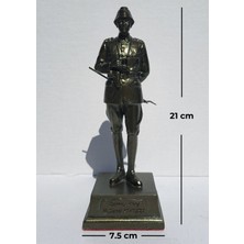 Biblosam Kurmay Albay Atatürk Heykeli Biblo - Büyük Boy (21 cm)