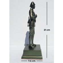 Biblosam Kurmay Albay Atatürk Heykeli Biblo - Büyük Boy (21 cm)