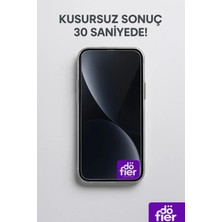 Döfier Apple iPhone 13 Pro Max Uyumlu Kırılmaz Cam Ekran Koruyucu + Kolay Uygulama Aparatı Tam Uyumlu