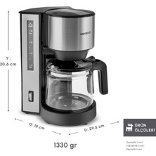 Karaca Freshbrew Inox Filtre Kahve Makinesi