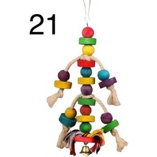 Papağan Tünek Oyuncağı Kuş Tüneği 21