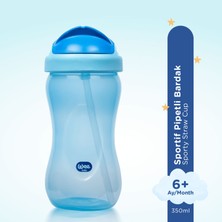Wee Baby Pipetli Bardak 350 ml - MAVİ