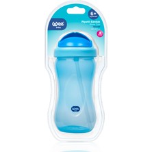 Wee Baby Pipetli Bardak 350 ml - MAVİ