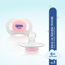 Wee Baby 2'li Gece Gündüz Emzik No:1 (Saklama Kabı Hediyeli) - PEMBE