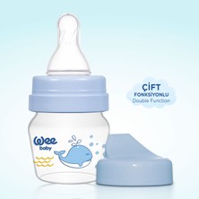Wee Baby Mini PP Alıştırma Bardağı Seti 30 ml - MAVİ