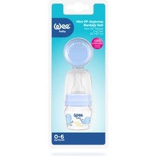 Wee Baby Mini PP Alıştırma Bardağı Seti 30 ml - MAVİ